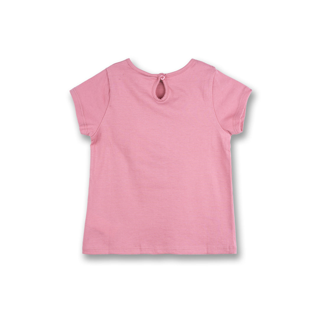 Poney Girls Be a Rainbow in Somebody Else's Cloud Short Sleeve Tee