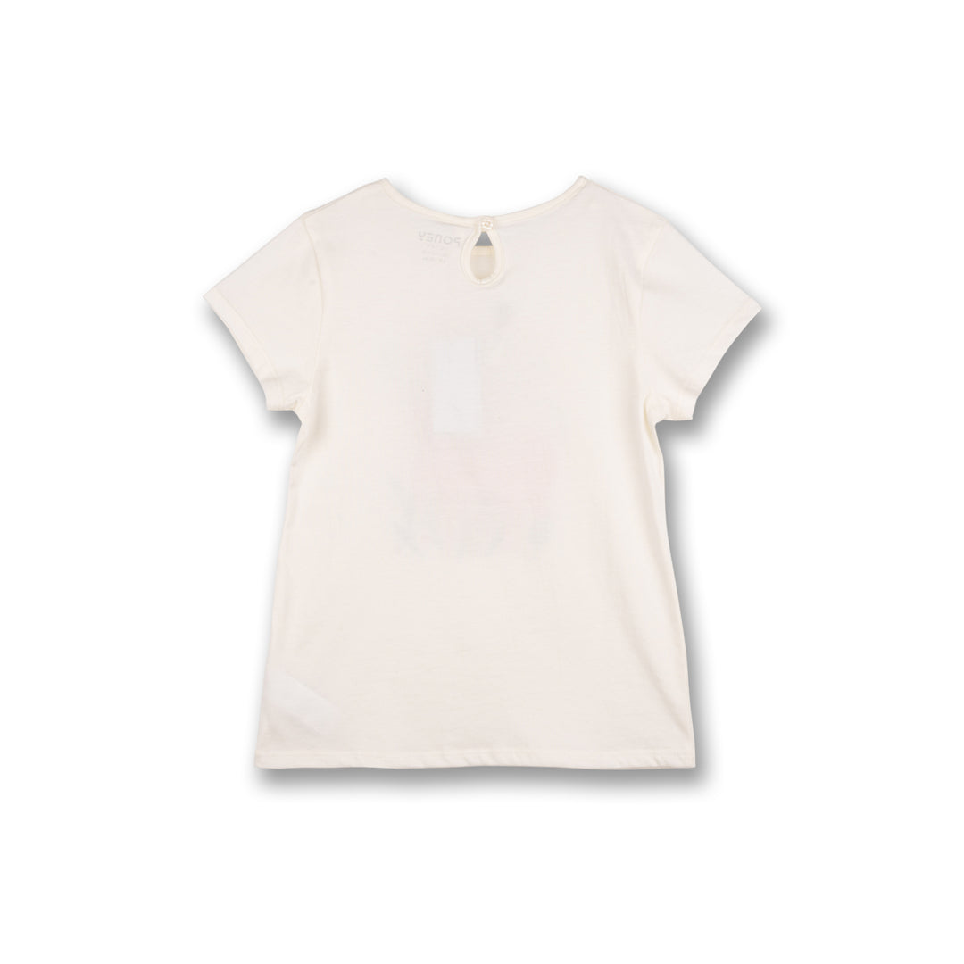 Poney Girls Unicorn's Magical Garden Short Sleeve Tee