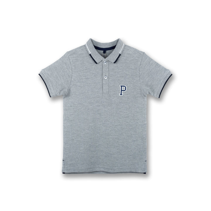 Poney Boys Classic Icon Melange Short Sleeve Polo