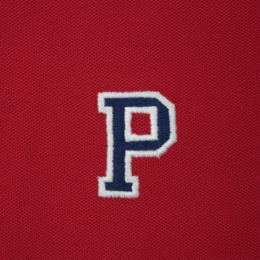 Poney Boys Classic Icon Red Short Sleeve Polo
