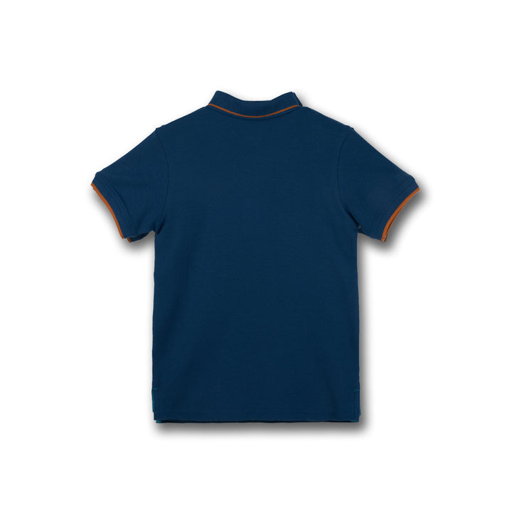 Poney Boys Classic Icon Navy Short Sleeve Polo