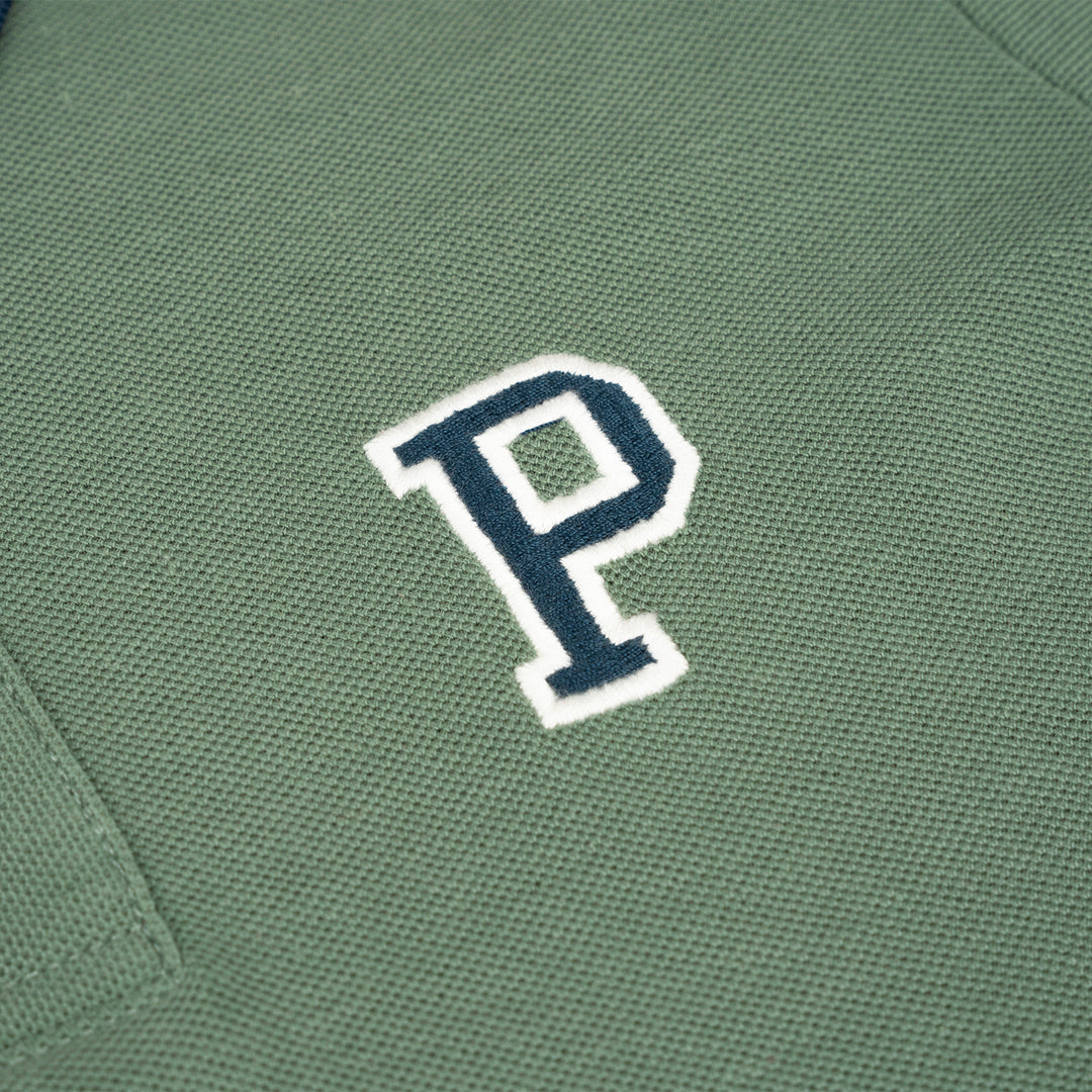 Poney Boys Green Classic Icon Short Sleeve Polo