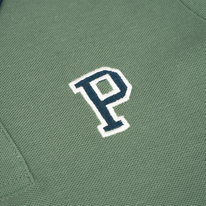 Poney Boys Green Classic Icon Short Sleeve Polo