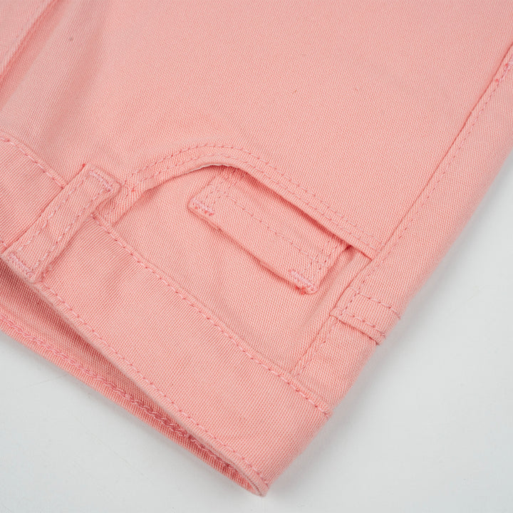 Poney Girls Pink Capri Slim Pants