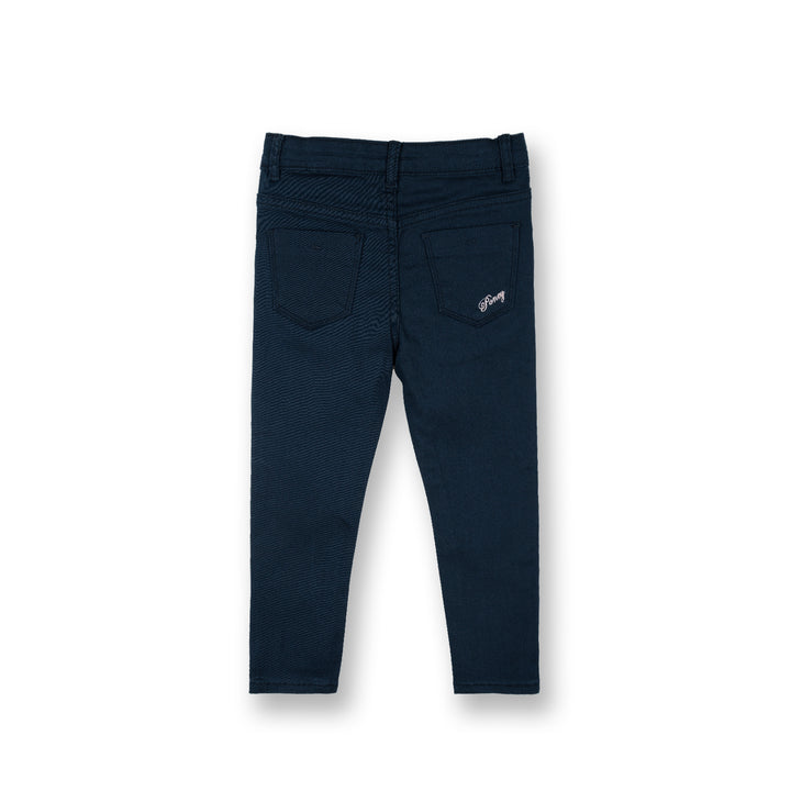 Poney Girls Navy Capri Slim Pants