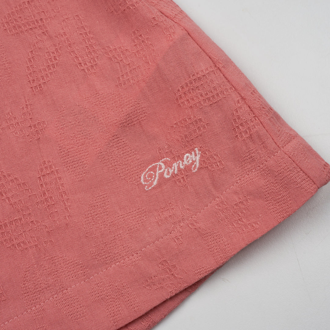 Poney Girls Pink Marshmallow Quarter Sleeve Dress