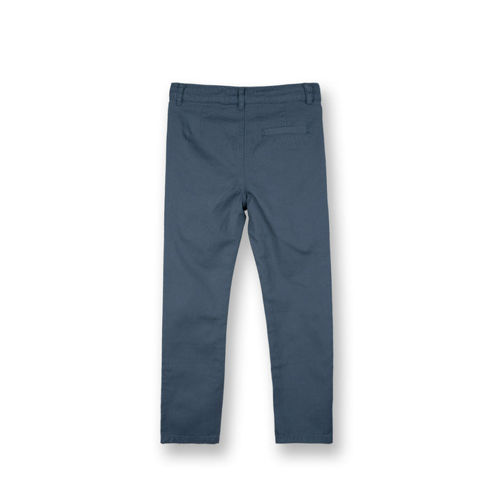 Poney Boys Blue Zip-Up Long Pants