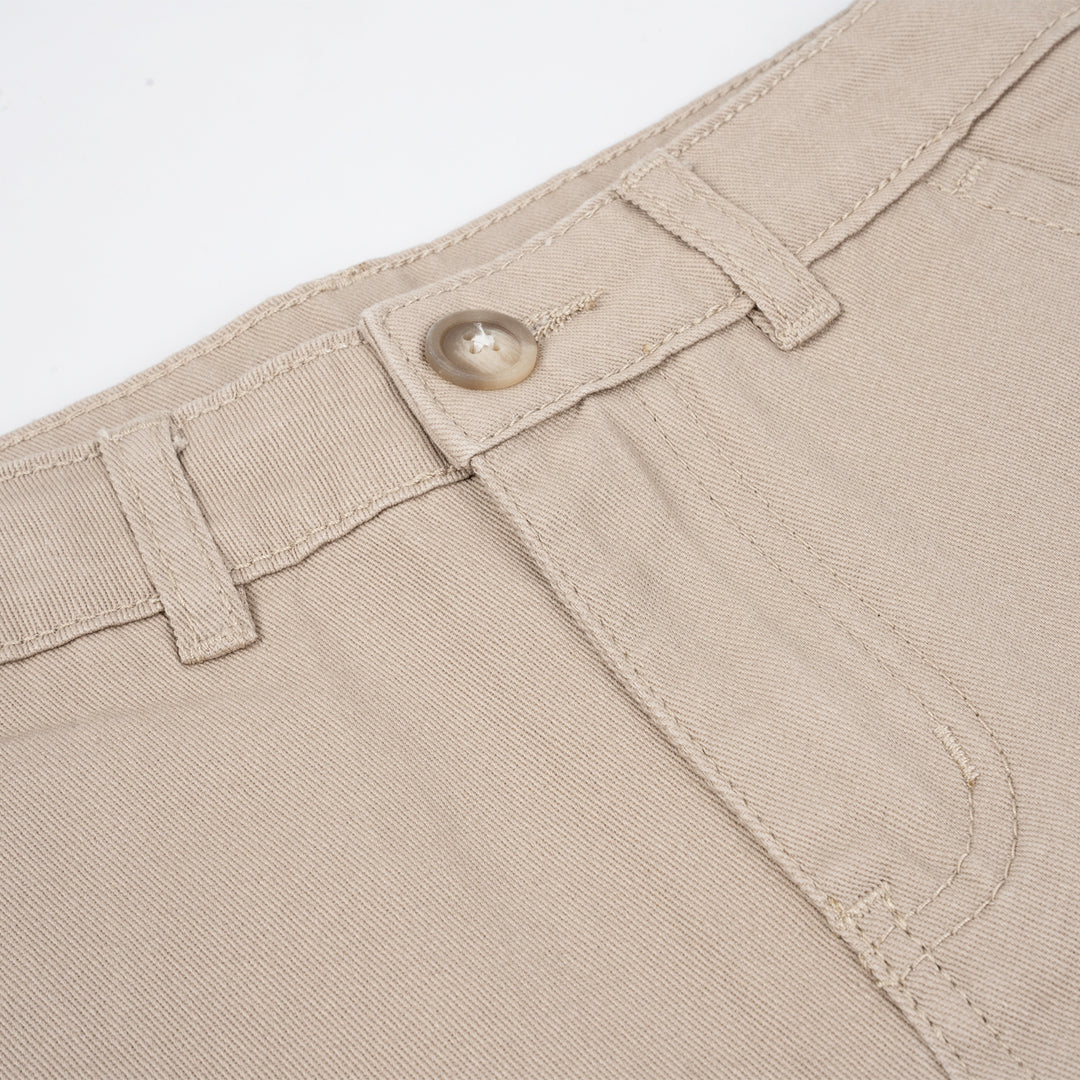 Poney Boys Light Khaki Basic Chinos Short Pants