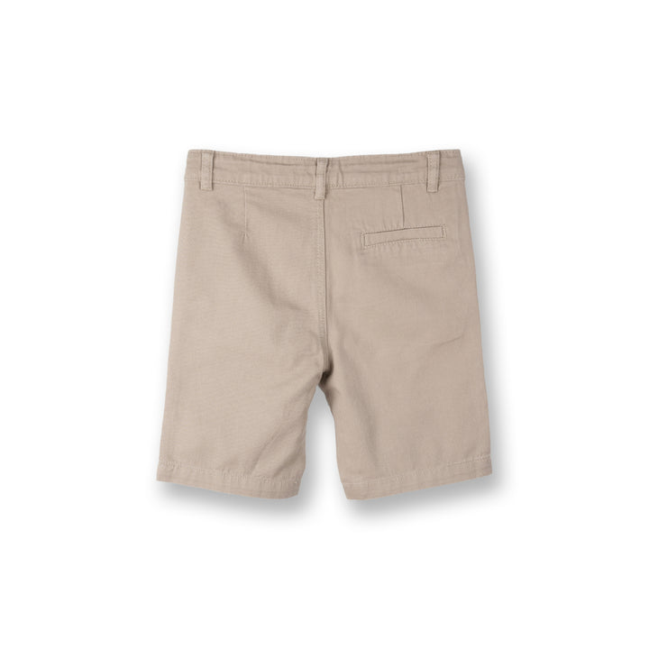 Poney Boys Light Khaki Basic Chinos Short Pants