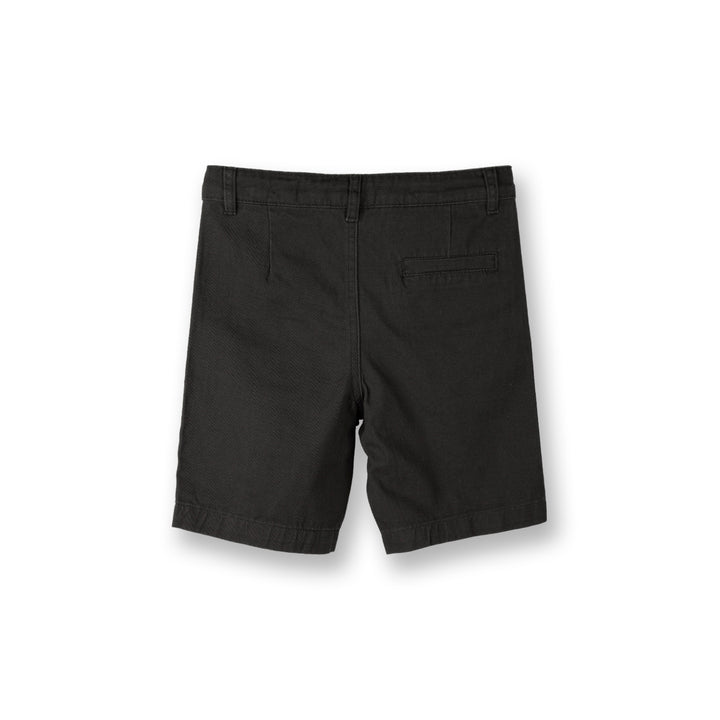 Poney Boys Dark Grey Basic Chinos Short Pants