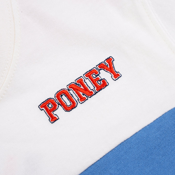 Poney Boys Cream Cut & Sew Long Sleeve Tee
