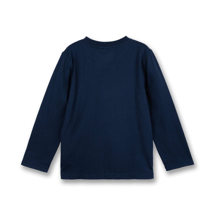 Poney Boys Navy Artisan's Gold Sporty Long Sleeve Tee