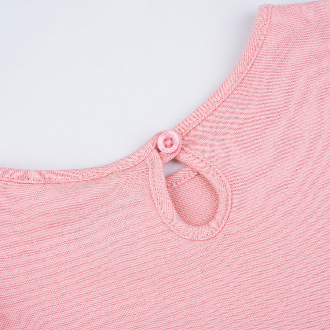 Poney Girls Pink Best Friends Unicorns Long Sleeve Tee