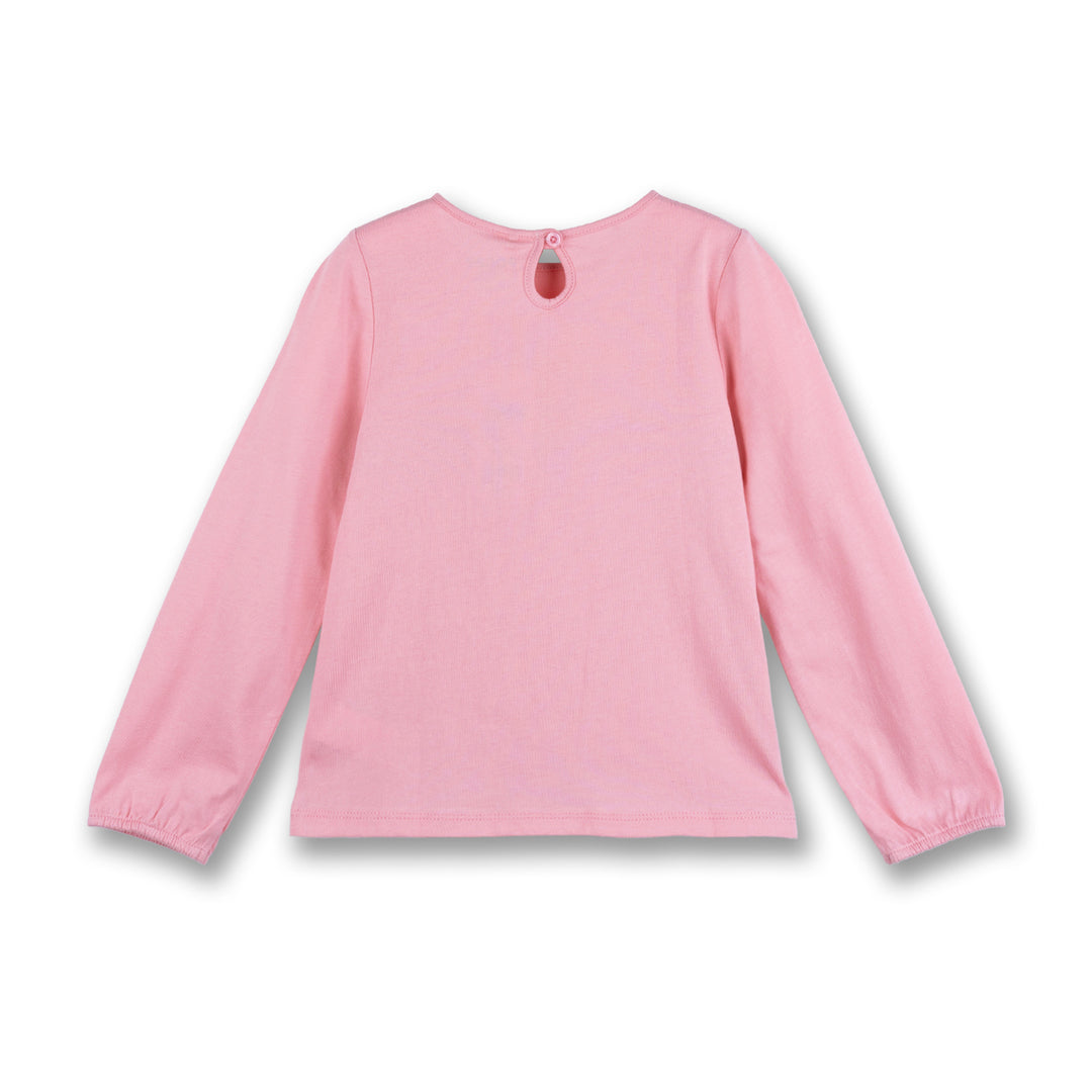 Poney Girls Pink Best Friends Unicorns Long Sleeve Tee