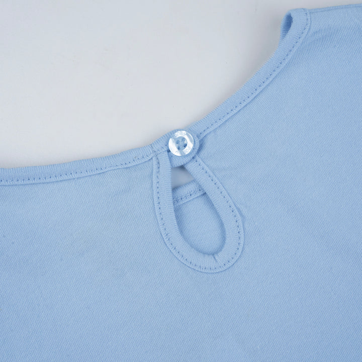 Poney Girls Light Blue Little Mermaid Long Sleeve Tee