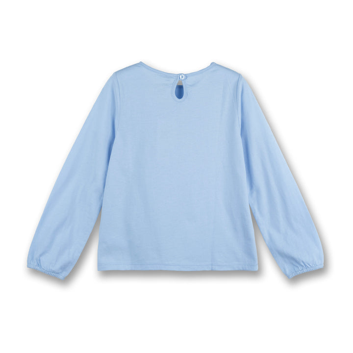 Poney Girls Light Blue Little Mermaid Long Sleeve Tee