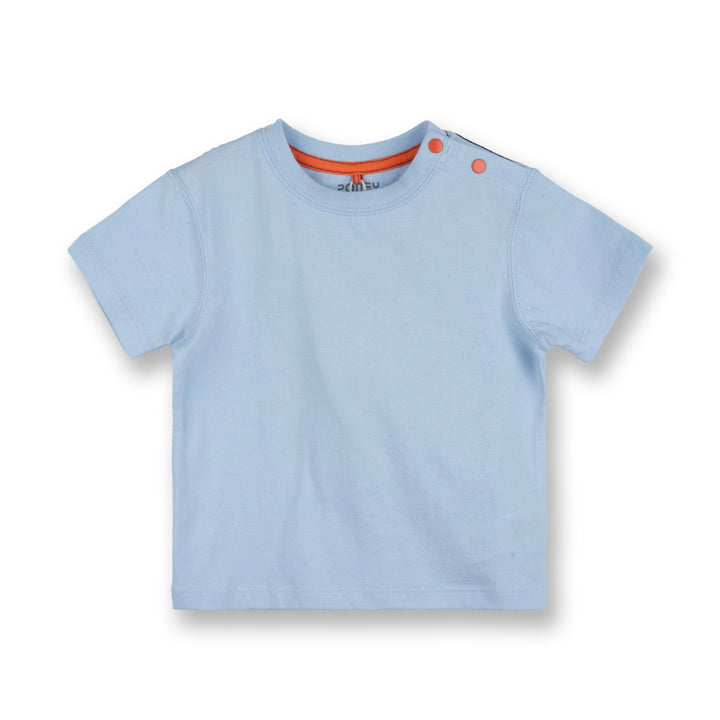 Poney Boys Light Blue Adventuresome Rocket Short Sleeve Tee