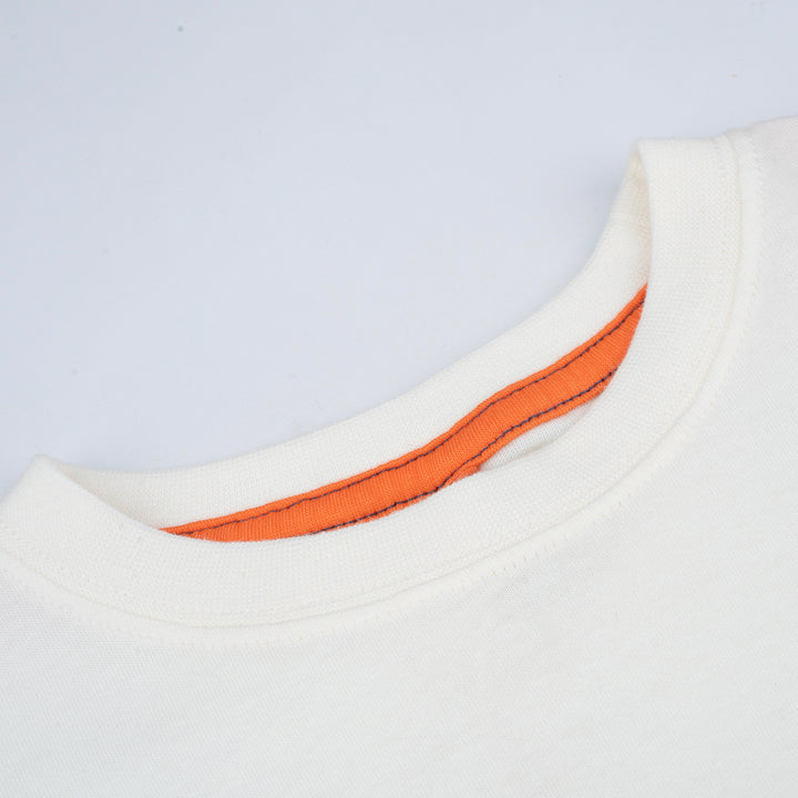 Poney Boys Cream Alli-Skater in the Town Short Sleeve Tee