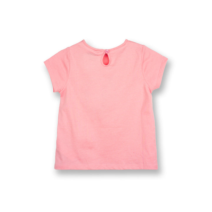 Poney Girls Pink Poney Rock Short Sleeve Tee