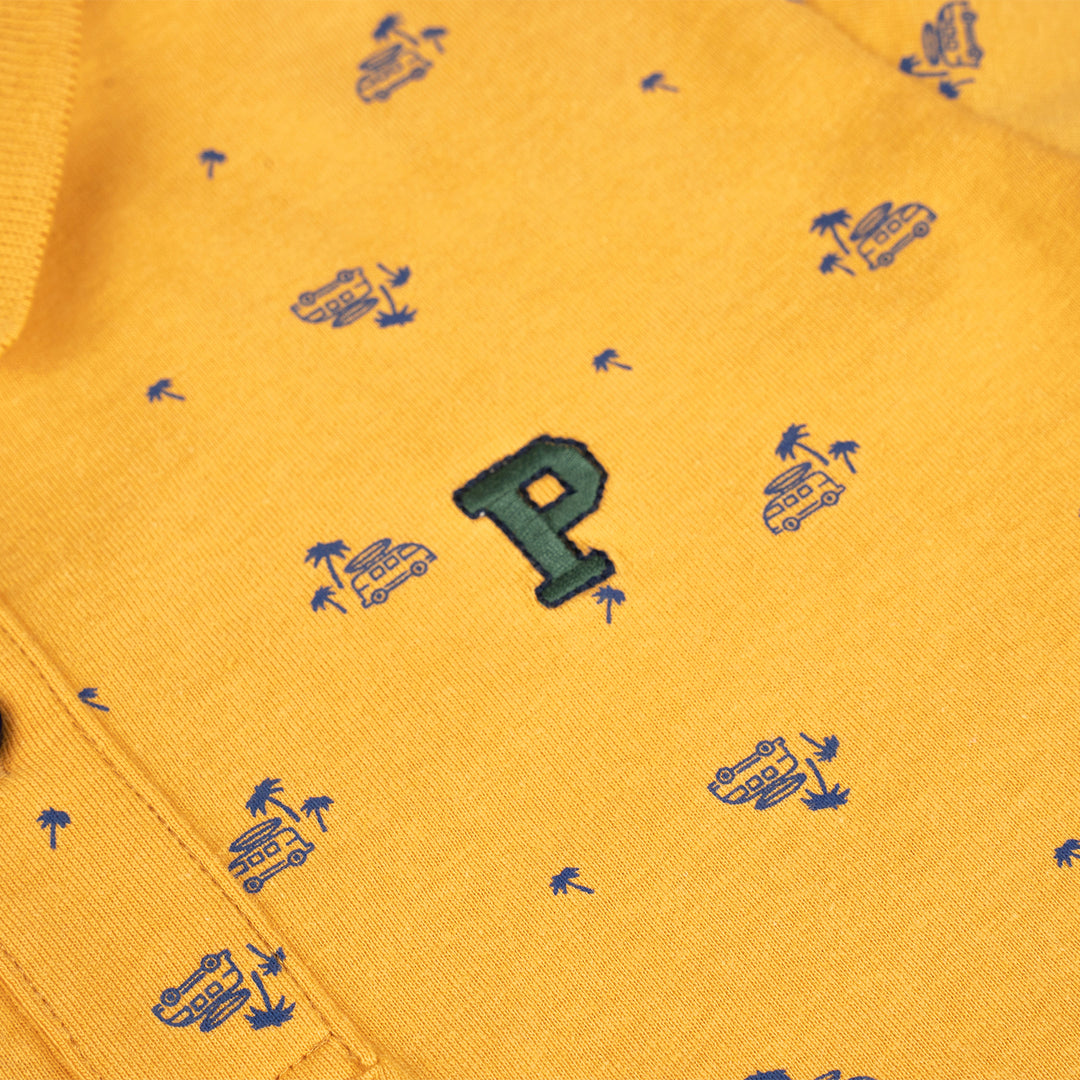 Poney Boys Campervan Short Sleeve Polo