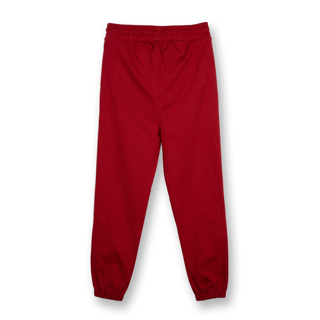 Poney Boys Maroon Poney Icon Jogger Pants