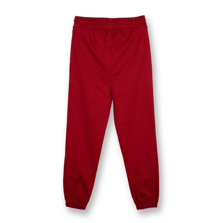 Poney Boys Maroon Poney Icon Jogger Pants