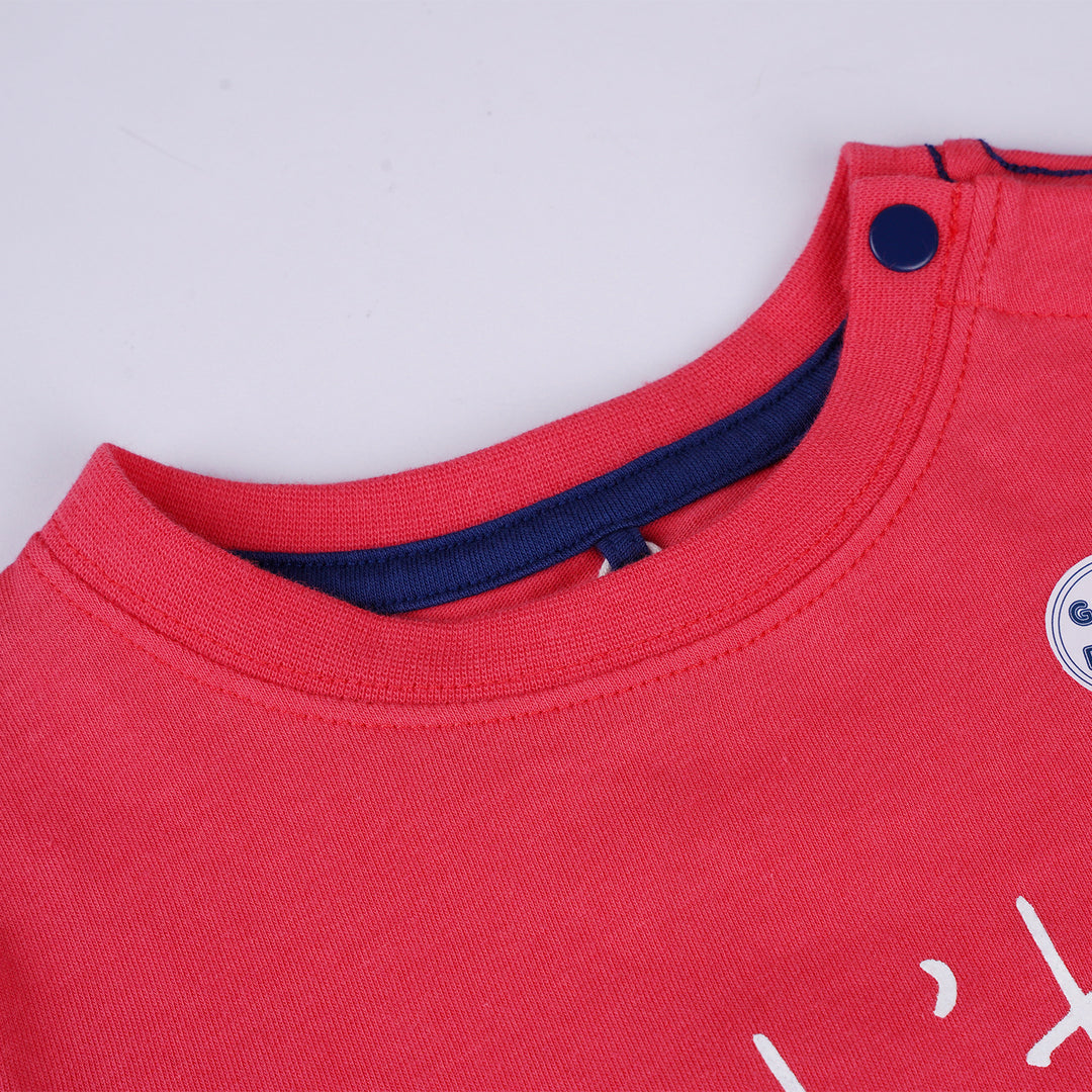 Poney Boys Red I Didn't Do It Short Sleeve Tee