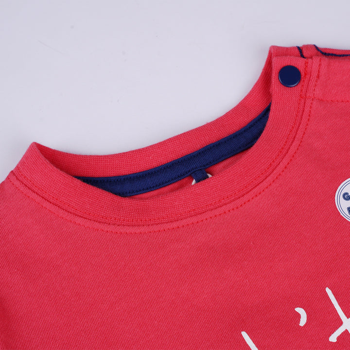 Poney Boys Red I Didn't Do It Short Sleeve Tee