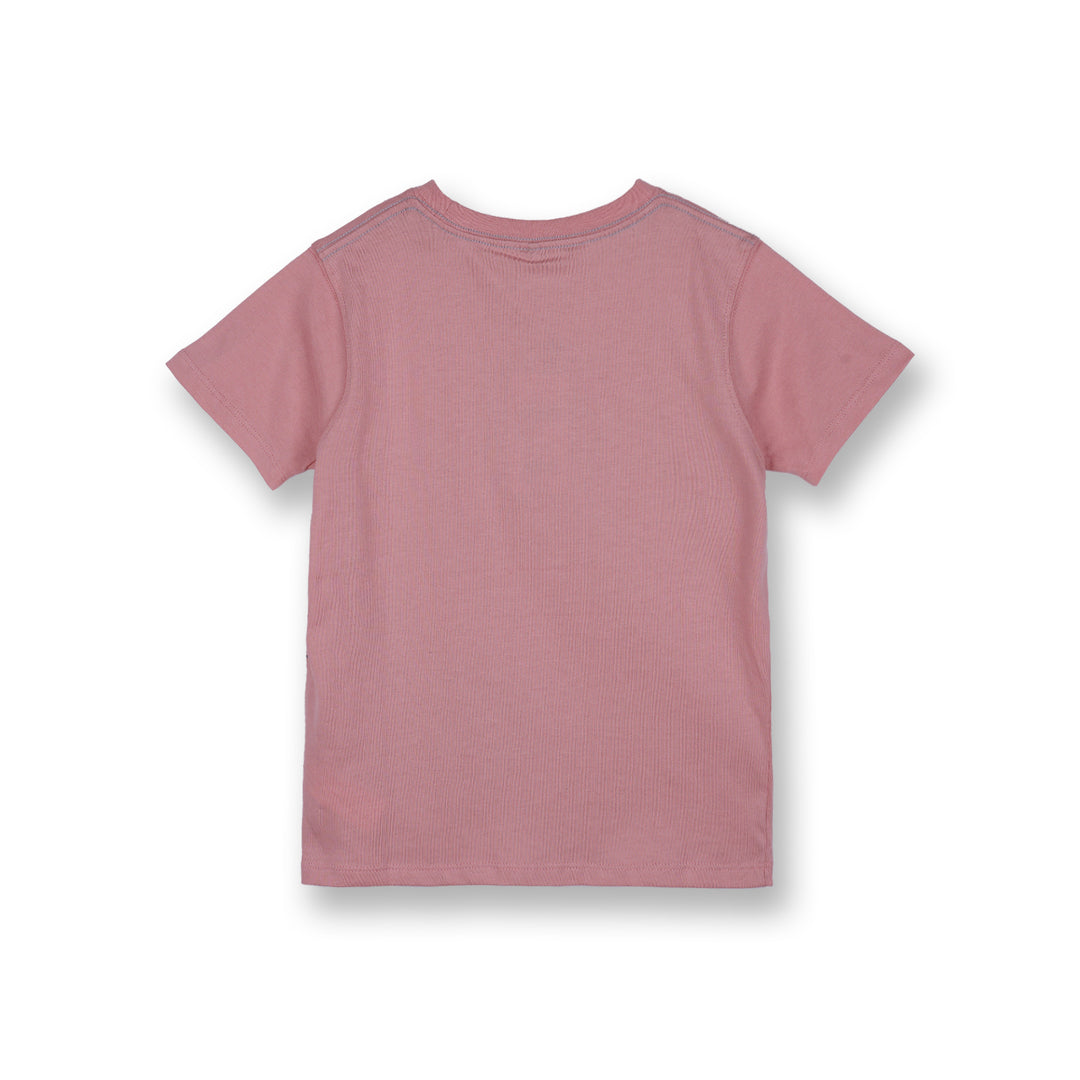 Poney Boys Pink Goal Short Sleeve Tee