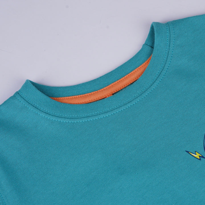 Poney Boys Green Poney's Music Lover Short Sleeve Tee