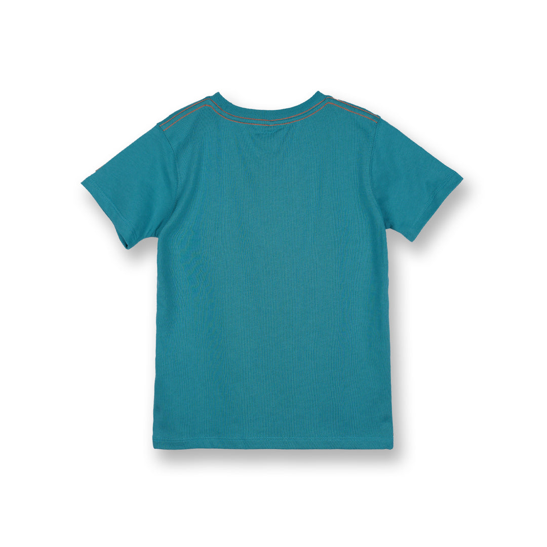 Poney Boys Green Poney's Music Lover Short Sleeve Tee