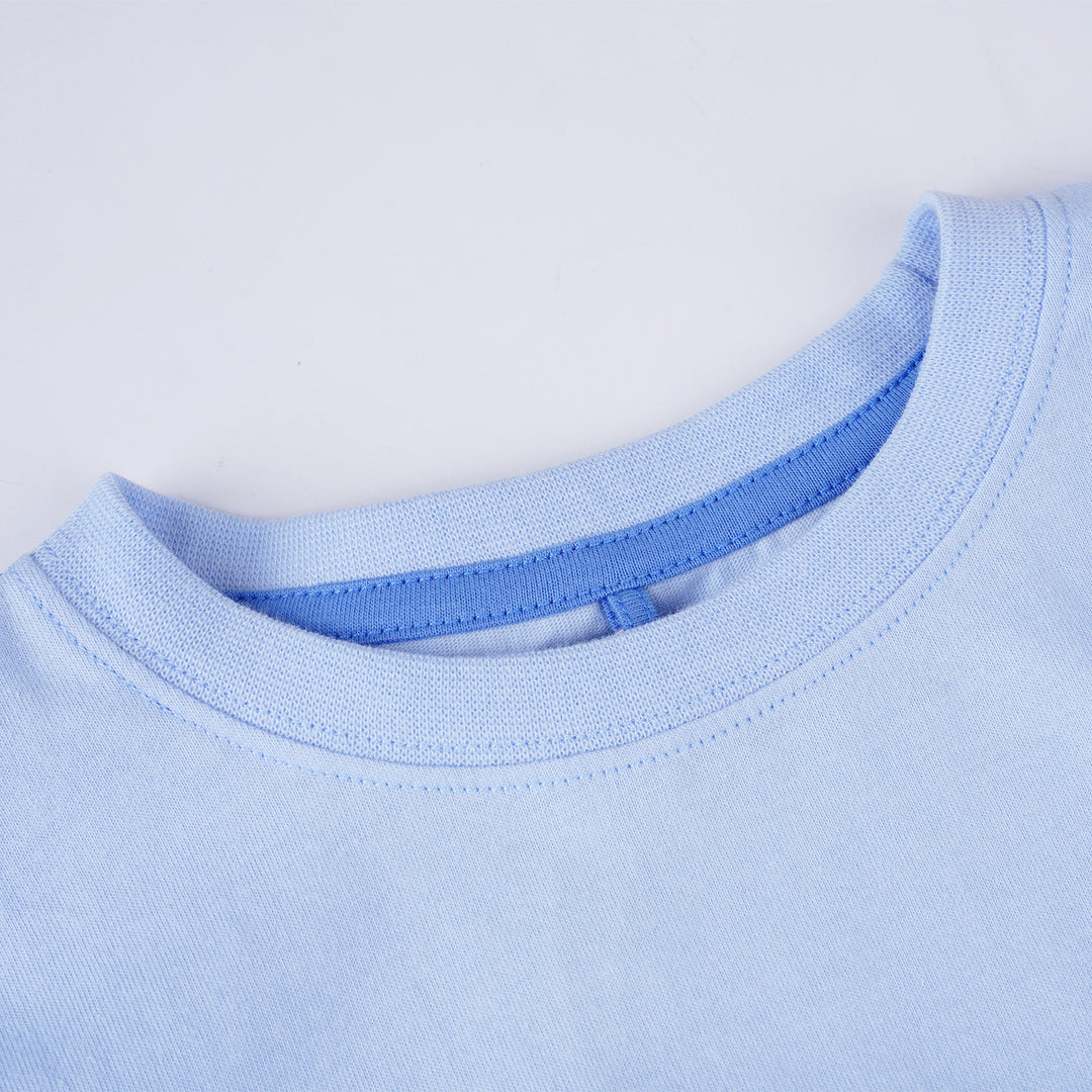 Poney Boys Light Blue Yum! Yum! Short Sleeve Tee