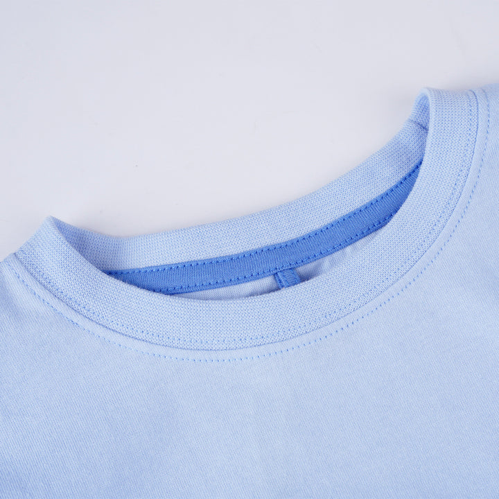 Poney Boys Light Blue Yum! Yum! Short Sleeve Tee