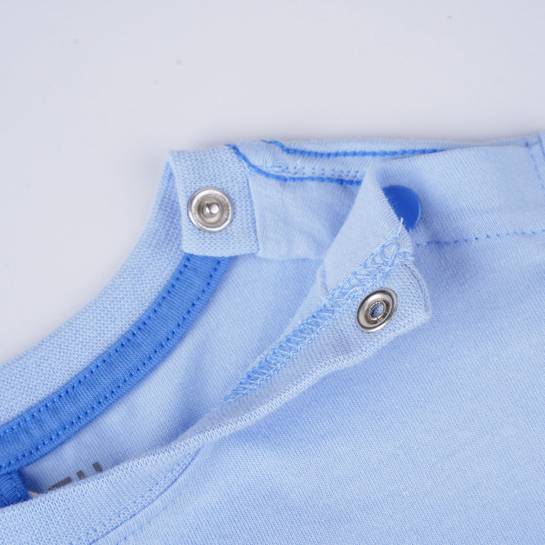 Poney Boys Light Blue Yum! Yum! Short Sleeve Tee