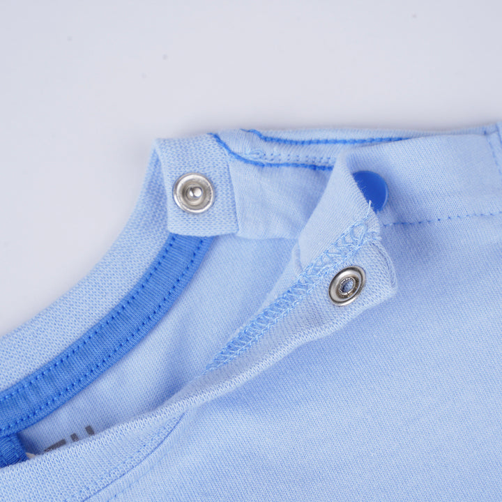 Poney Boys Light Blue Yum! Yum! Short Sleeve Tee