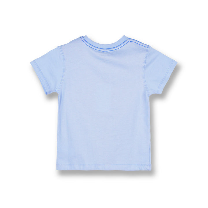 Poney Boys Light Blue Yum! Yum! Short Sleeve Tee