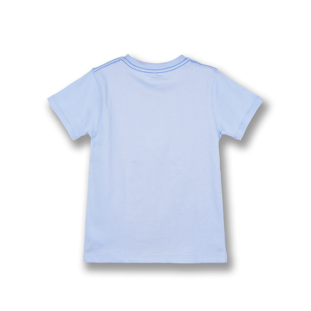 Poney Boys Light Blue Yum! Yum! Short Sleeve Tee