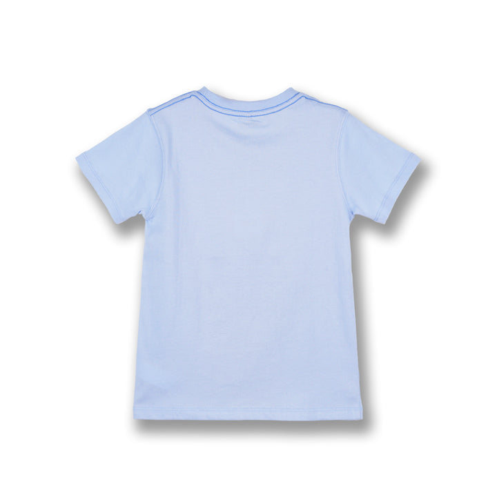 Poney Boys Light Blue Yum! Yum! Short Sleeve Tee