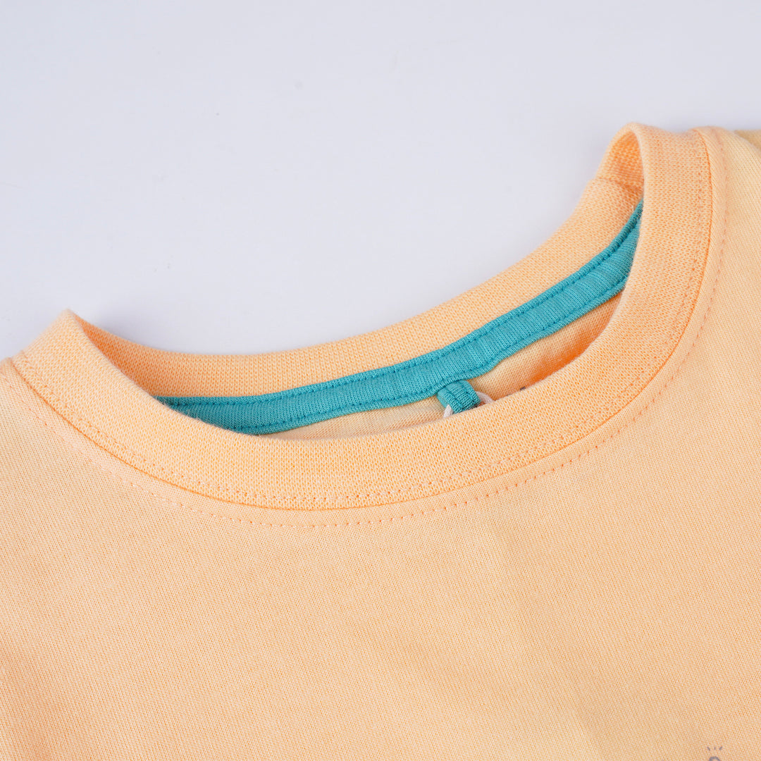 Poney Boys Yellow Small But Strong Short Sleeve Tee