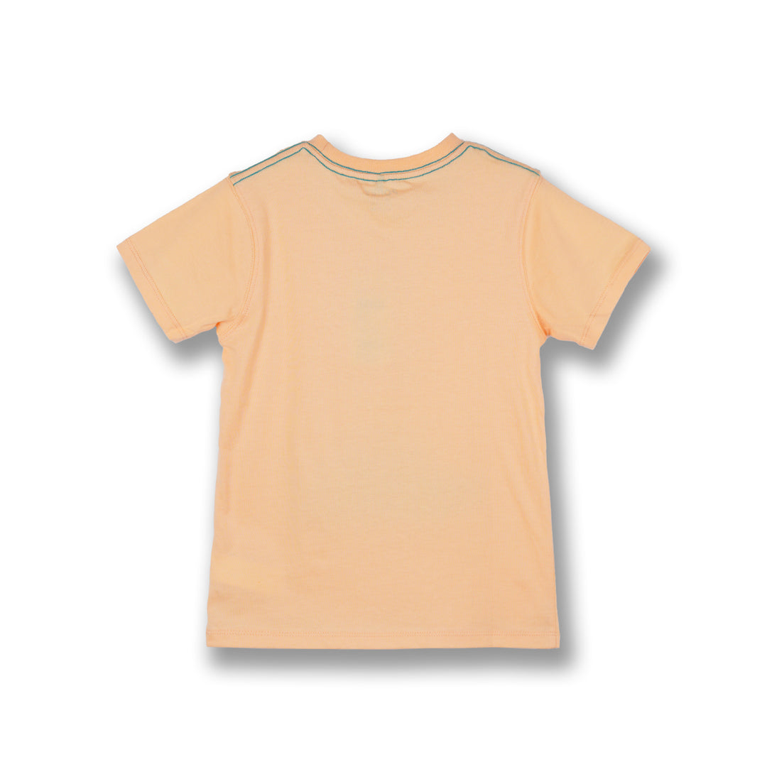 Poney Boys Yellow Small But Strong Short Sleeve Tee
