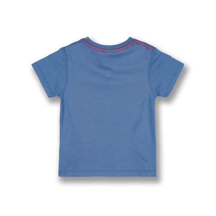 Poney Boys Blue Dinofighter To The Rescue! Short Sleeve Tee