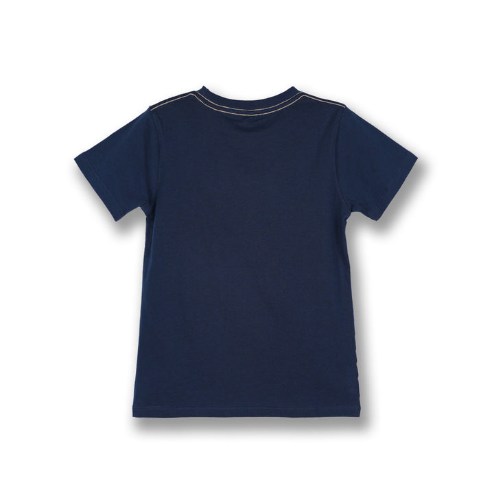 Poney Boys Dark Grey Finding Bones With Poney Short Sleeve Tee