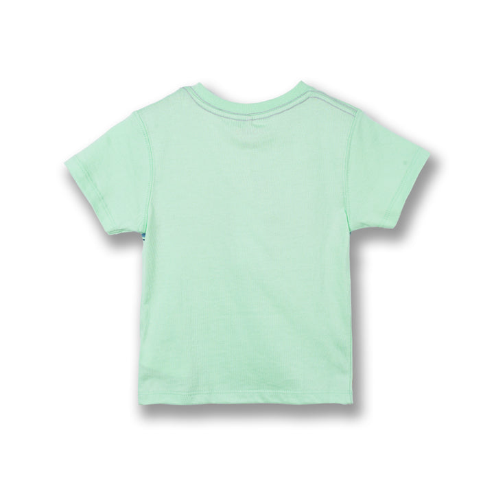 Poney Boys Lime Poney Logo Short Sleeve Tee