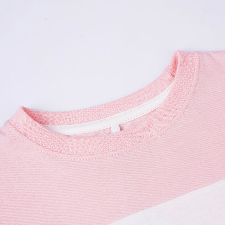 Poney Boys Pink Poney Trio Cut & Sew Short Sleeve Tee