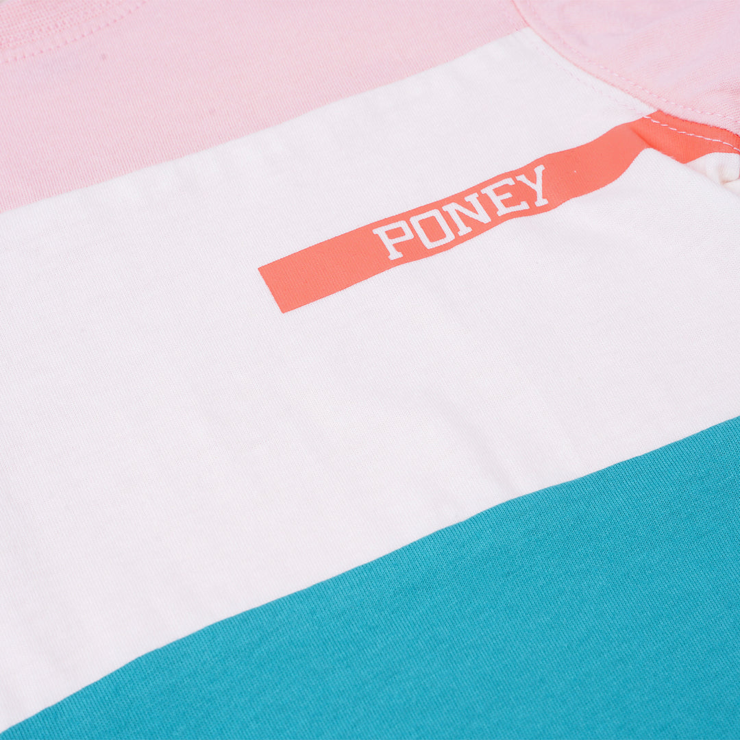 Poney Boys Pink Poney Trio Cut & Sew Short Sleeve Tee