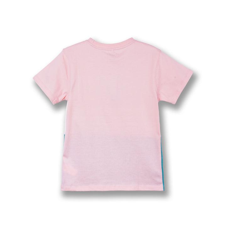 Poney Boys Pink Poney Trio Cut & Sew Short Sleeve Tee