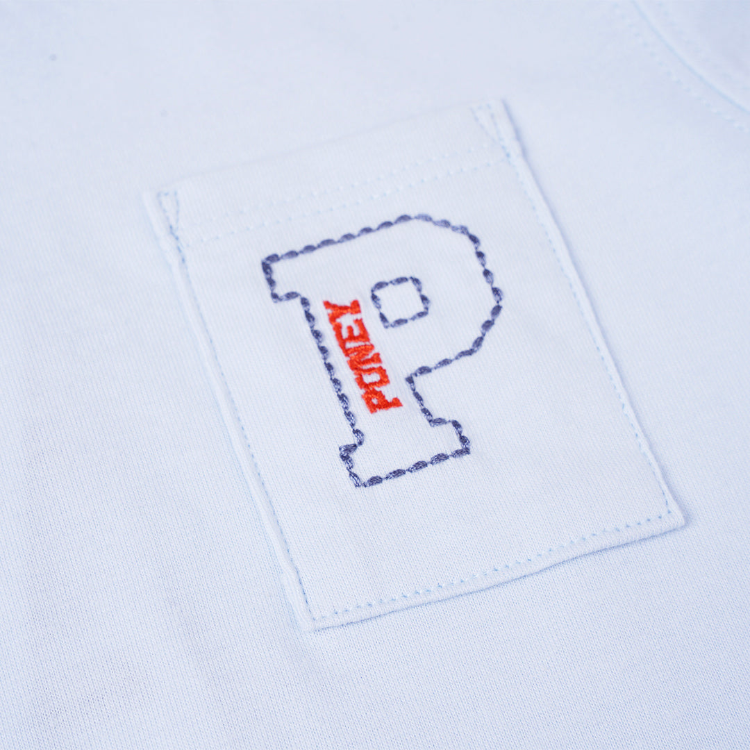 Poney Boys Light Blue Poney Pocket Short Sleeve Tee
