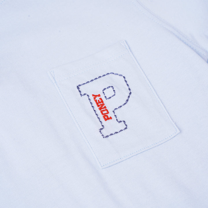 Poney Boys Light Blue Poney Pocket Short Sleeve Tee