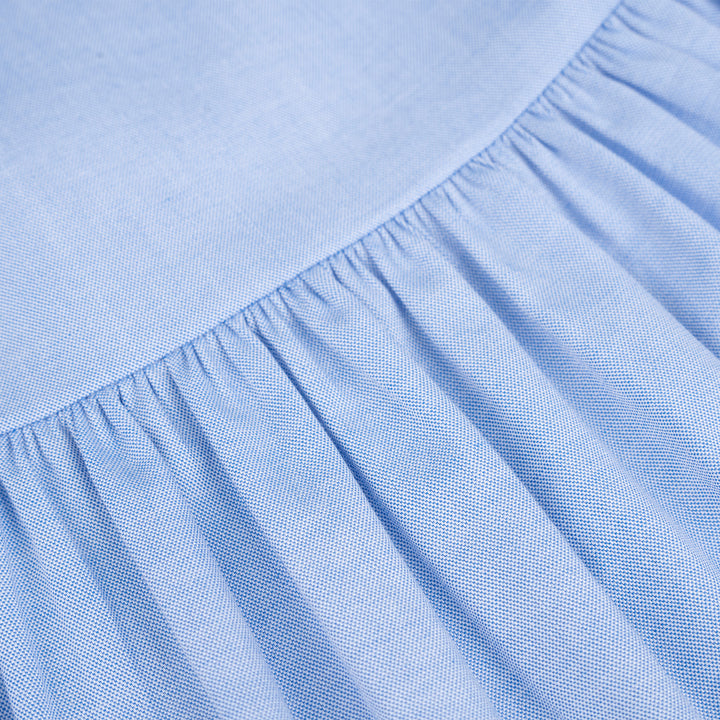 Poney Girls Blue Delicate Sleeveless Dress