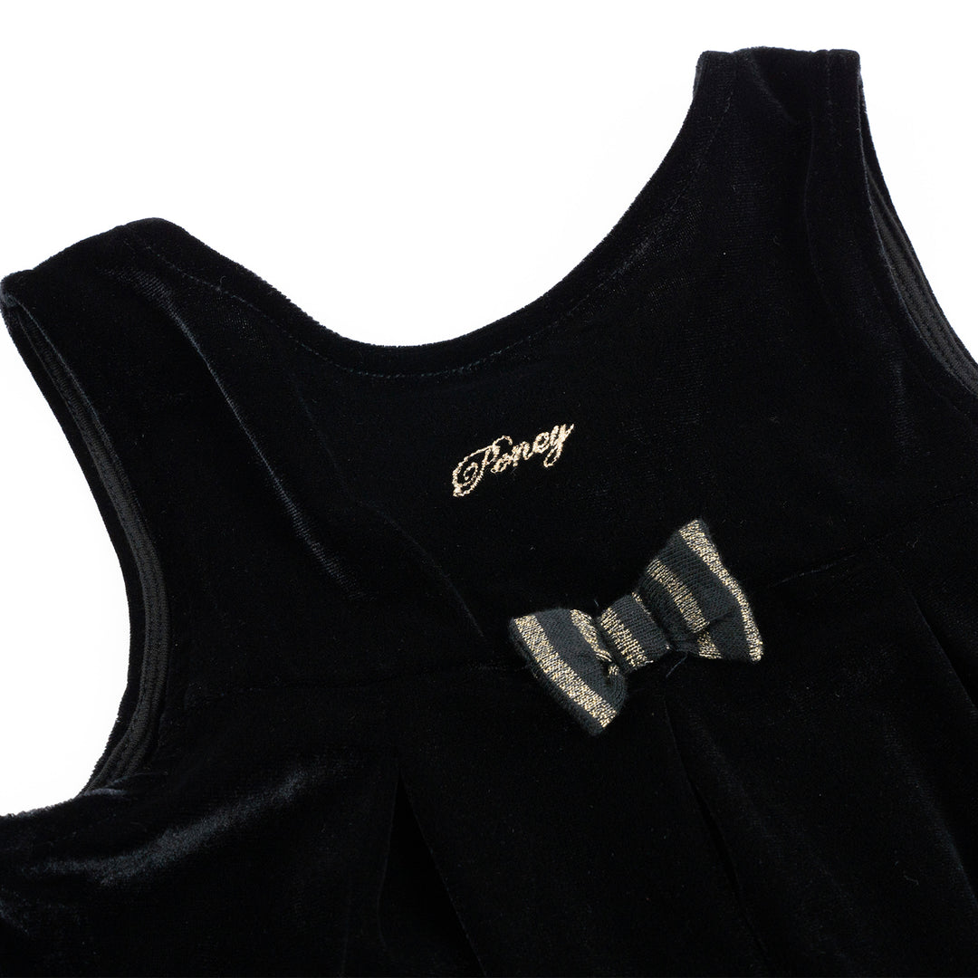 Poney Girls Black Beauty Sleeveless Dress